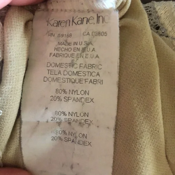 Karen Kane three tiered lace tank top - Picture 10 of 11